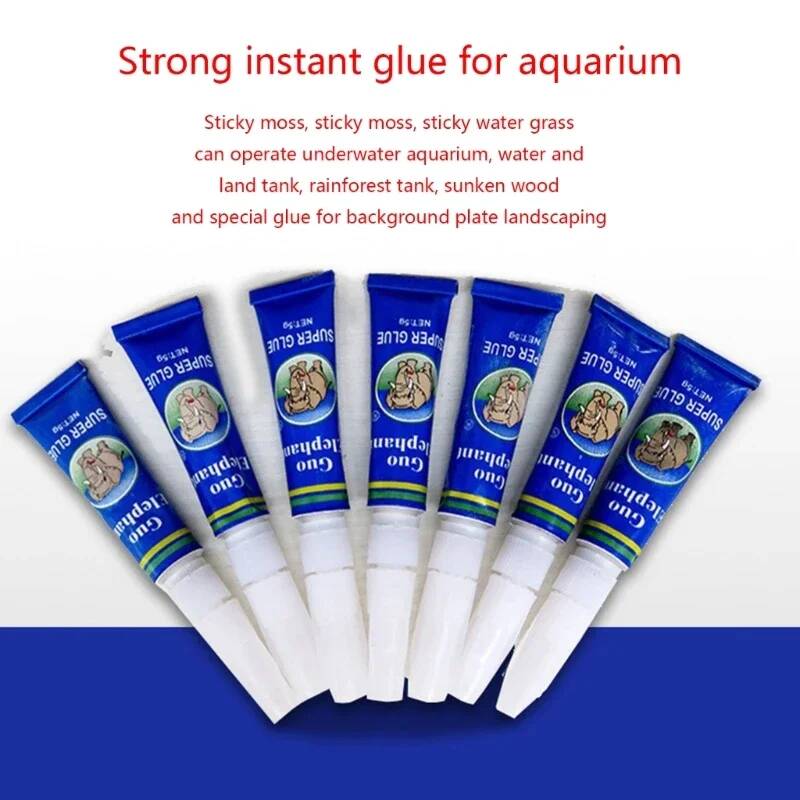 Aquarium Plant Glue - 25pcs Aquarium Plant Fixing Glue, Fish
