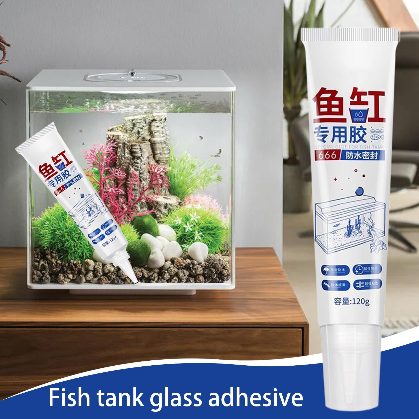 Aquarium Plant Glue - Fish Tank Sealant Waterproof Silicone Sealant