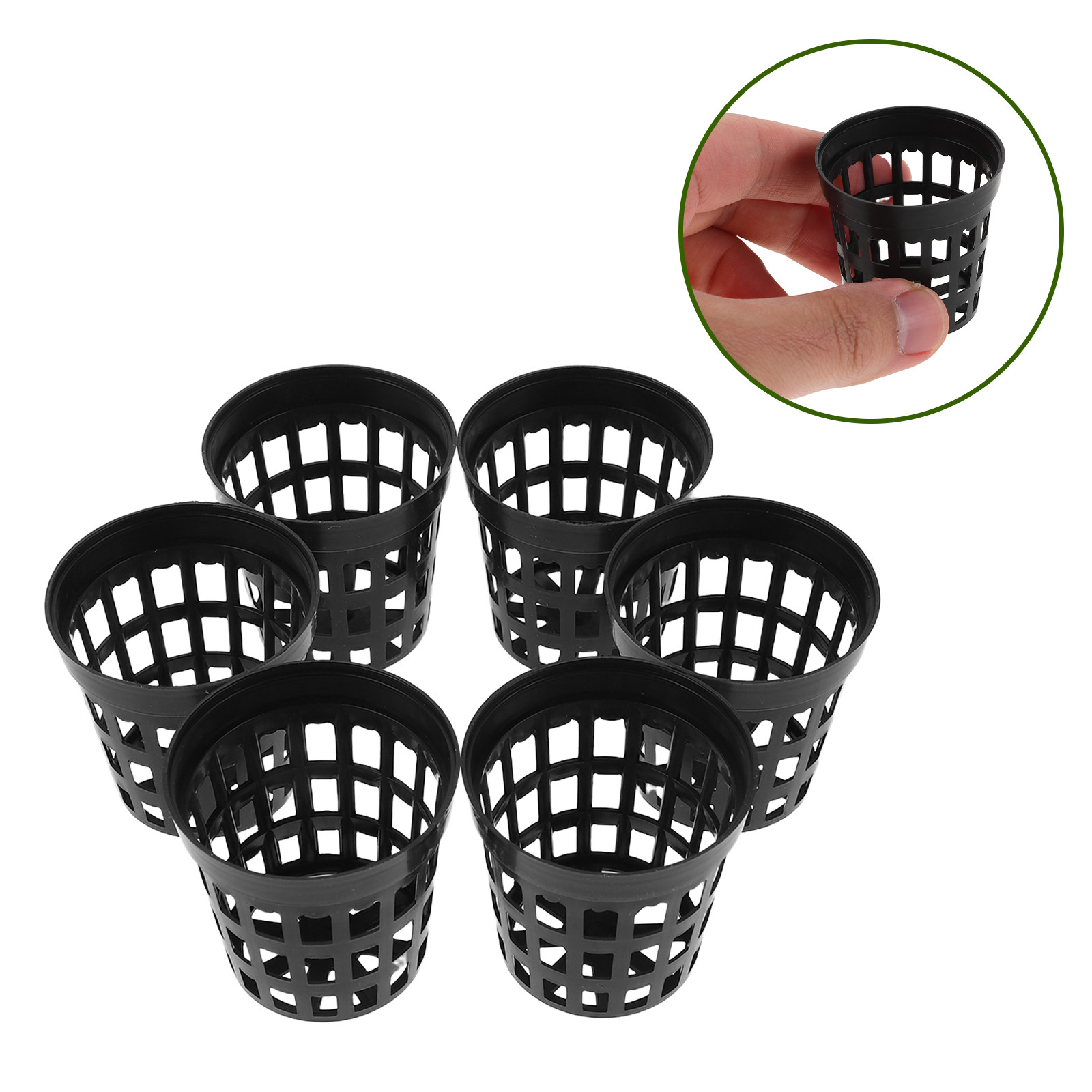 Aquarium Planted Fish Tank - 40Pcs Aquarium Plant Holder Plastic Mesh