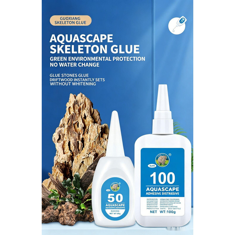 Aquarium Plant Glue - 1.8oz/3.5oz Moss Glue Quick Drying Non-toxic