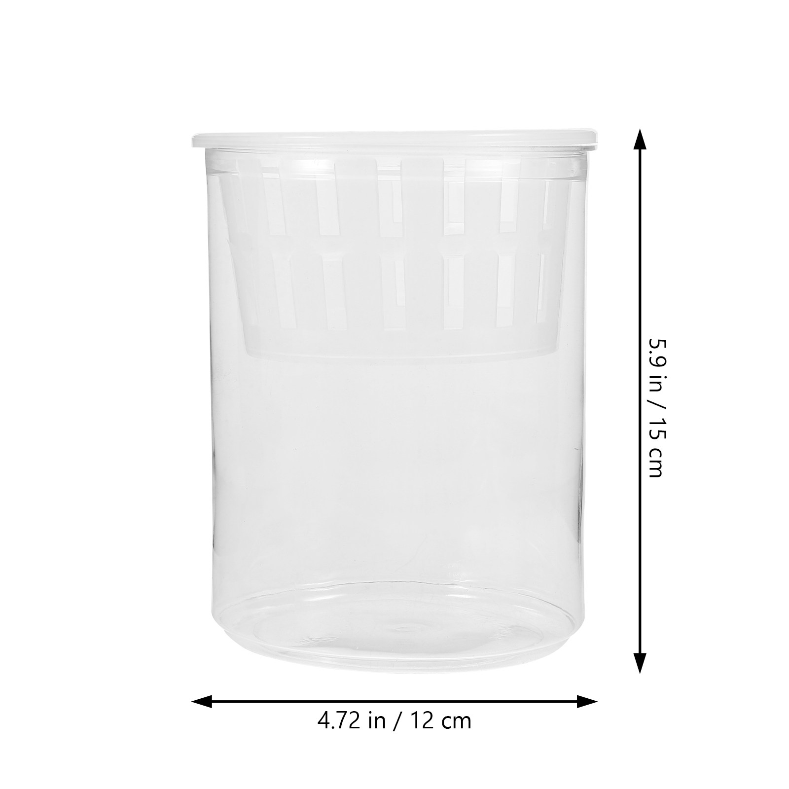 Desktop Fish Tank Plastic Clea - Planted Aquarium For Goldfish ulasan dan harga