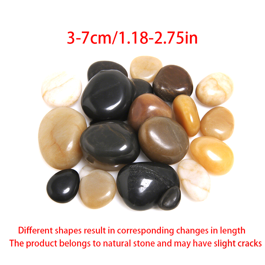 300-700g Smooth River Pebbles, - Aquarium Planted Fish Tank ulasan dan harga