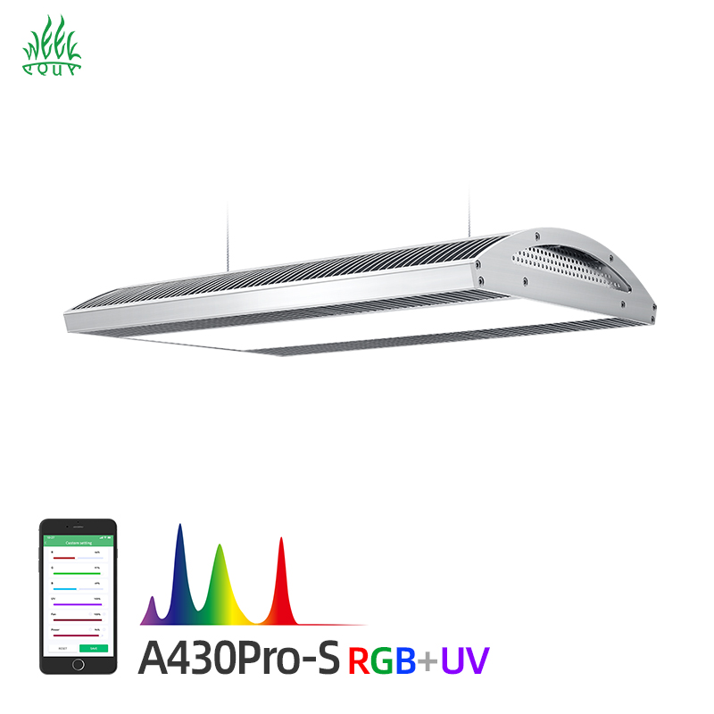 Week Aqua A430 Pro LED Aquariu - Planted Aquarium Hanging Light ulasan dan harga