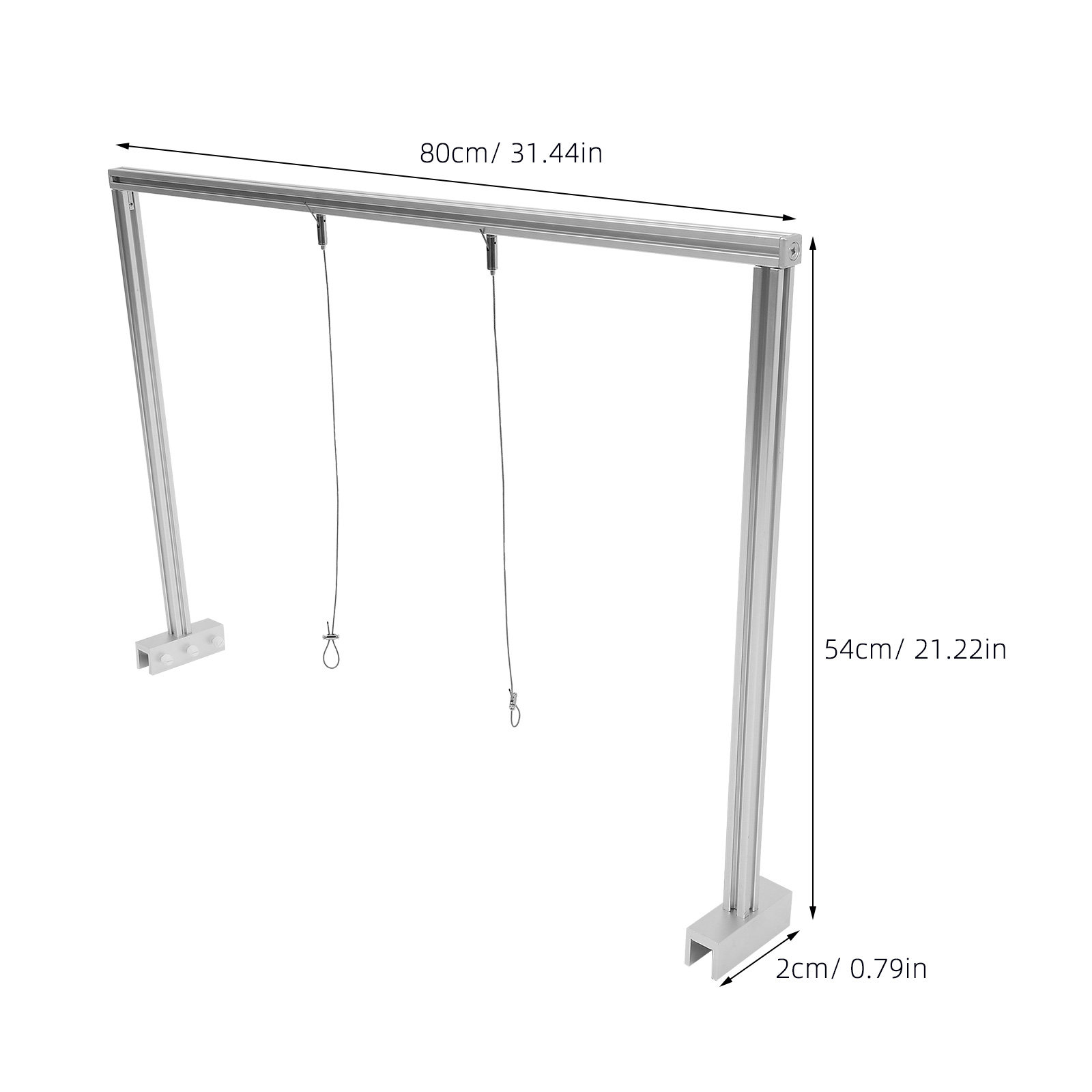 1Set Aquarium Light Rack Sturd - Planted Aquarium Hanging Light ulasan dan harga