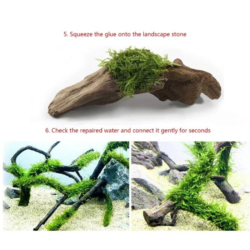 25pcs Aquarium Plant Fixing Gl - Aquarium Plant Glue ulasan dan harga