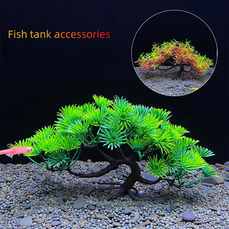 Aquarium Bonsai Tree, Plant, F - Planted Aquarium For Goldfish ulasan dan harga