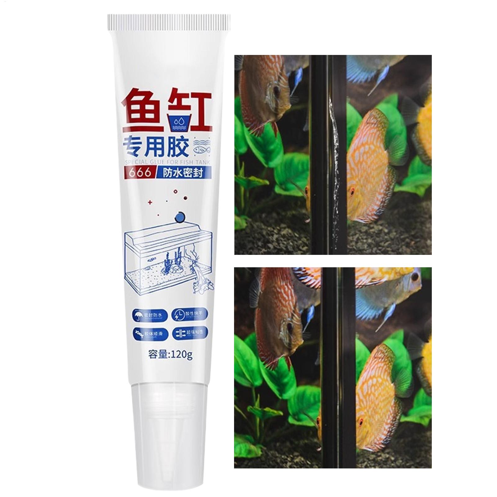 Fish Tank Sealant Waterproof S - Aquarium Plant Glue ulasan dan harga