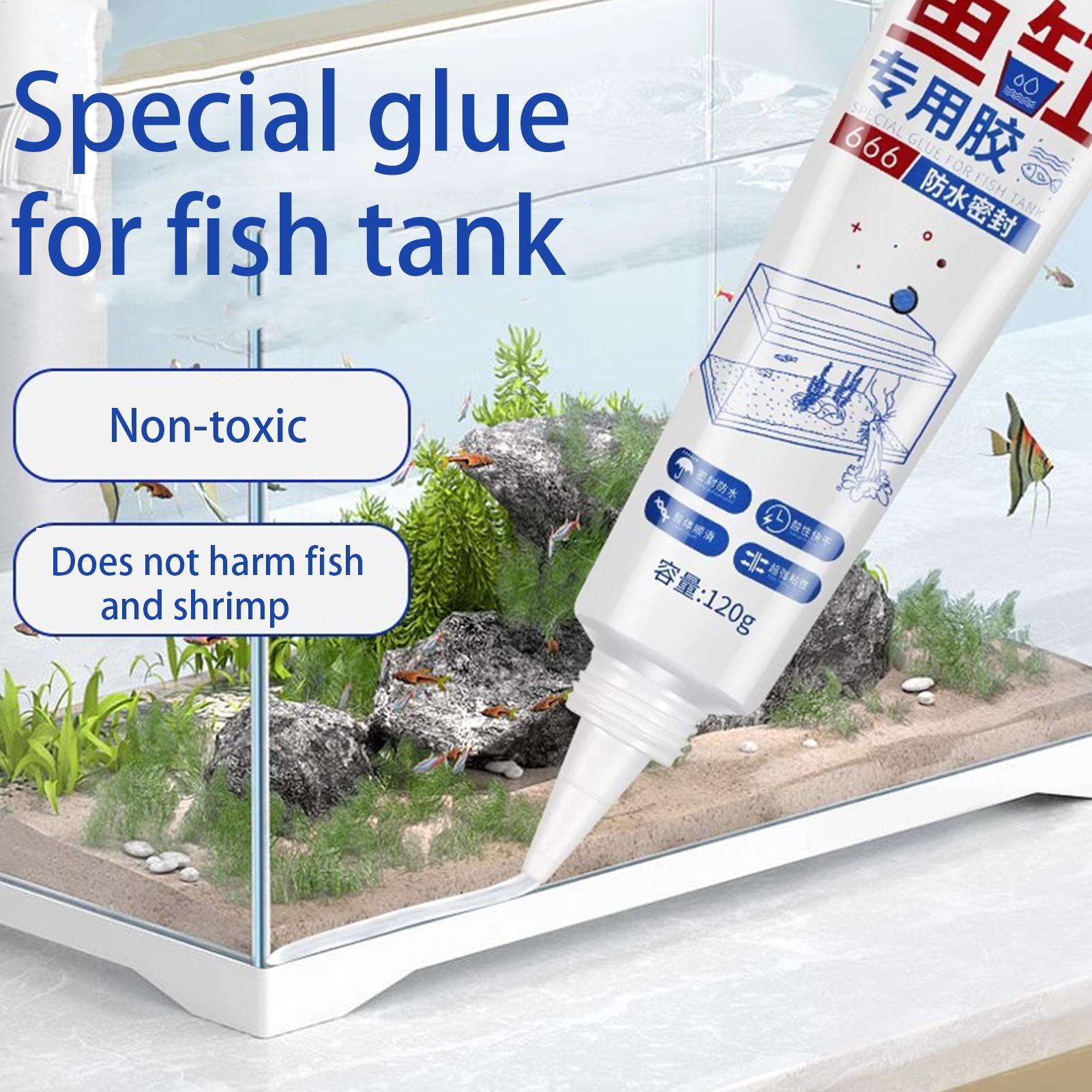 Fish Tank Sealant Waterproof S - Aquarium Plant Glue ulasan dan harga