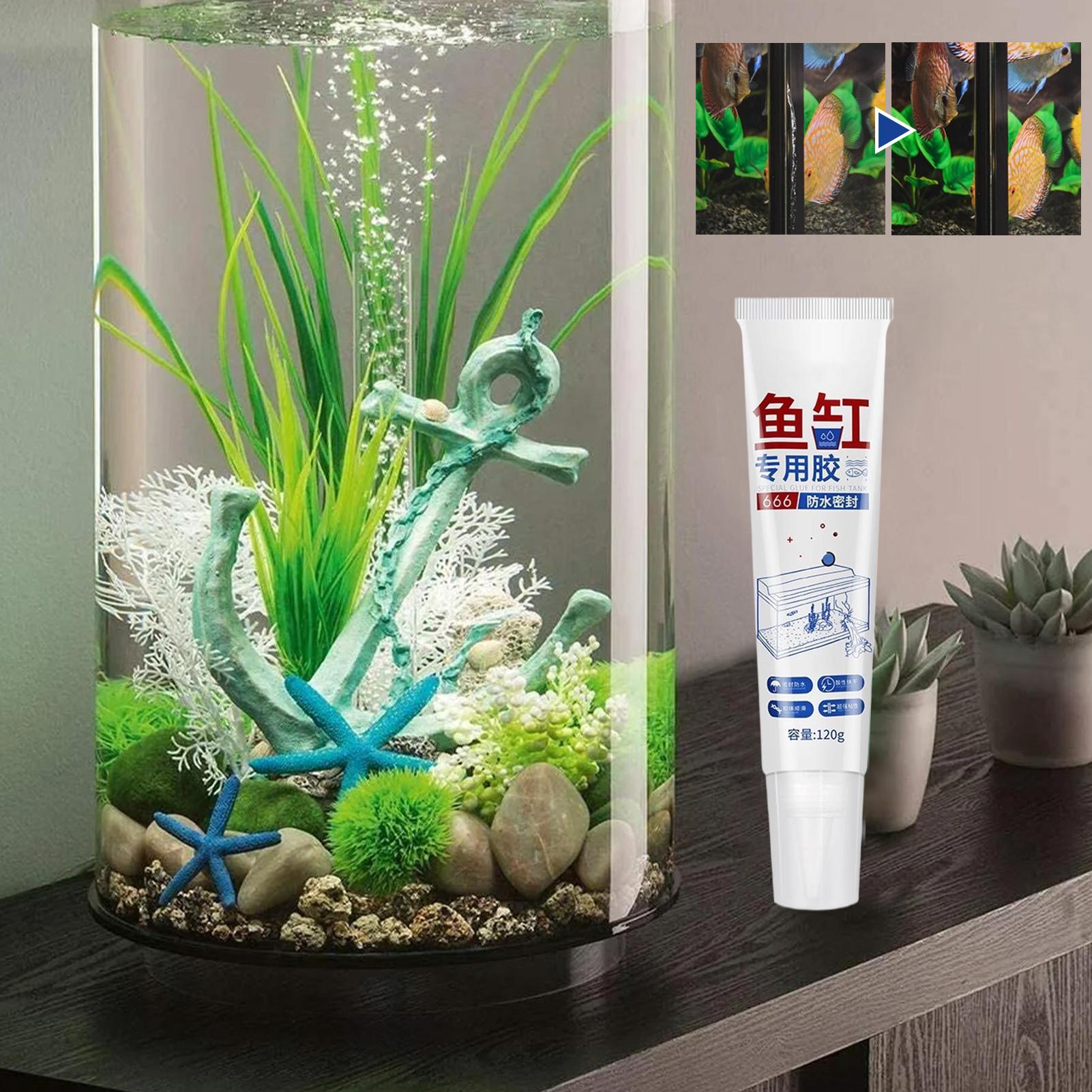 Fish Tank Sealant Waterproof S - Aquarium Plant Glue ulasan dan harga